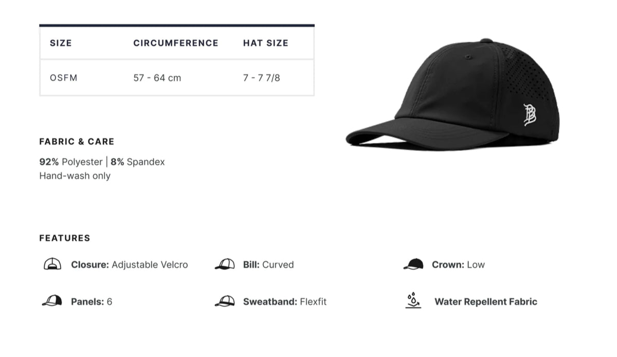 Day Off Performance Dad Cap OXDX Clothing