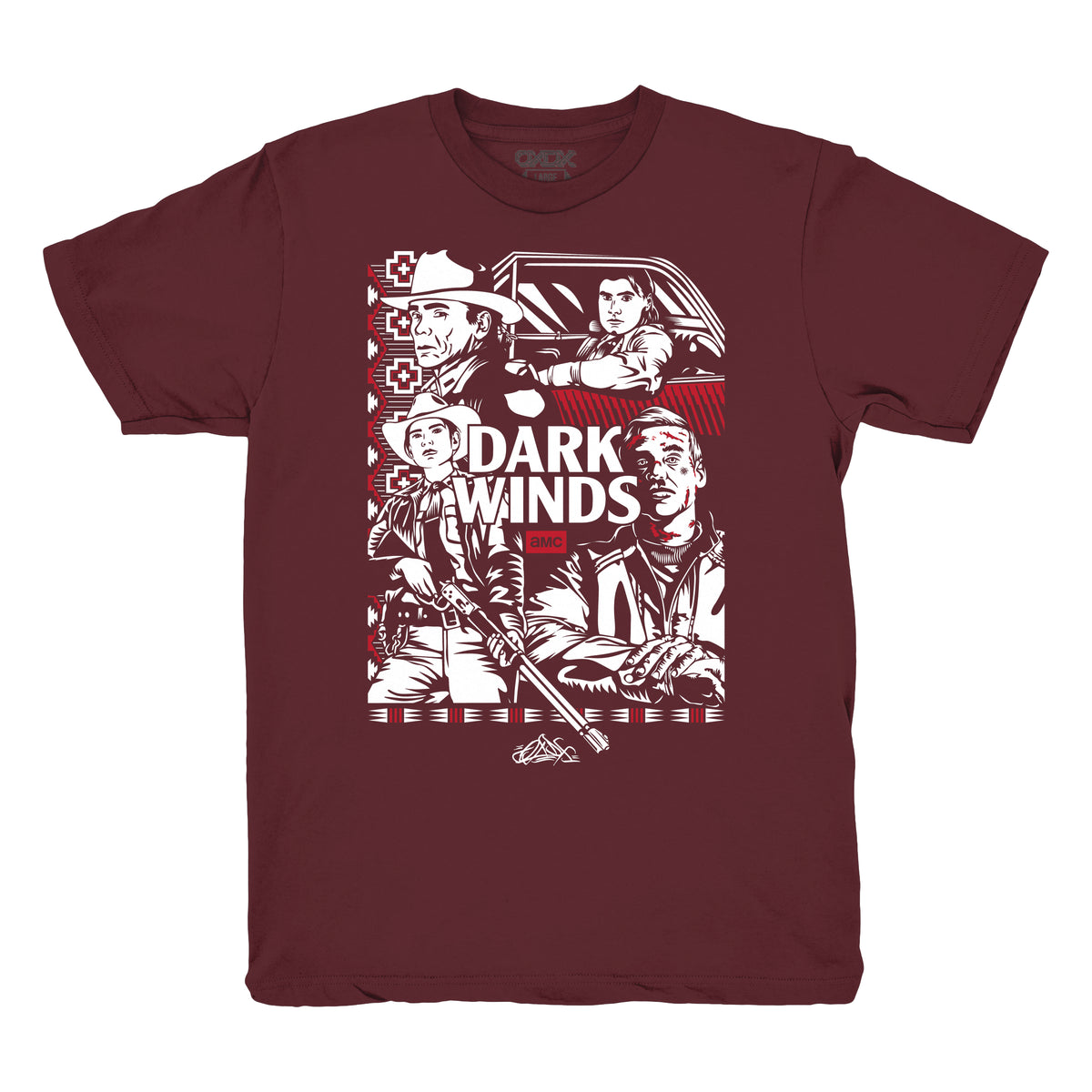Monster Slayers Men's Maroon Tee – OXDX Clothing