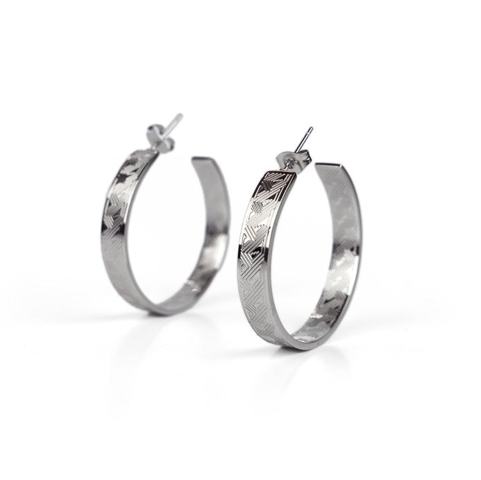 Rainfall Hoop Earrings
