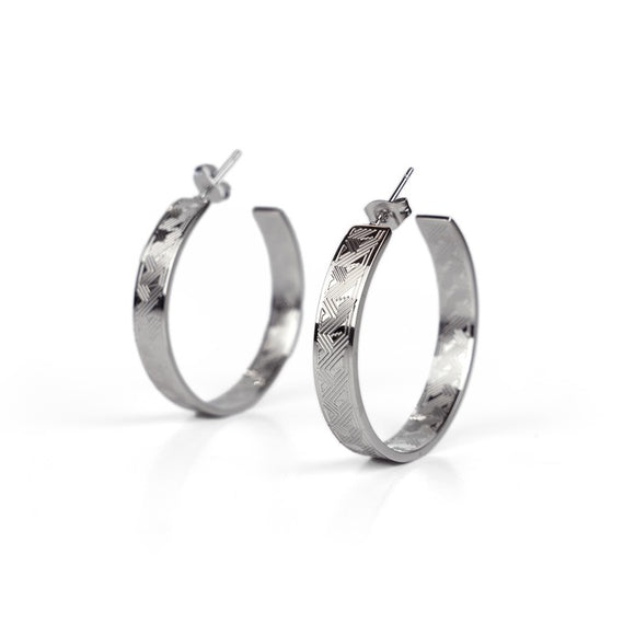 Rainfall Hoop Earrings