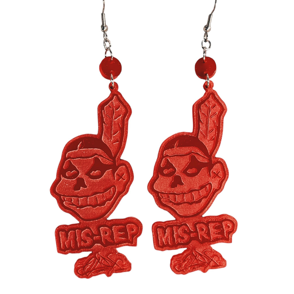 MIS-REP OG Earrings (Red)