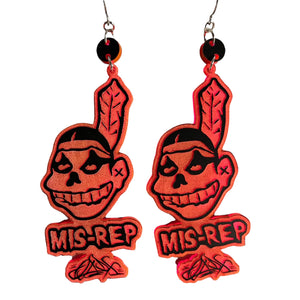 MIS-REP OG Earrings (Neon Pink)