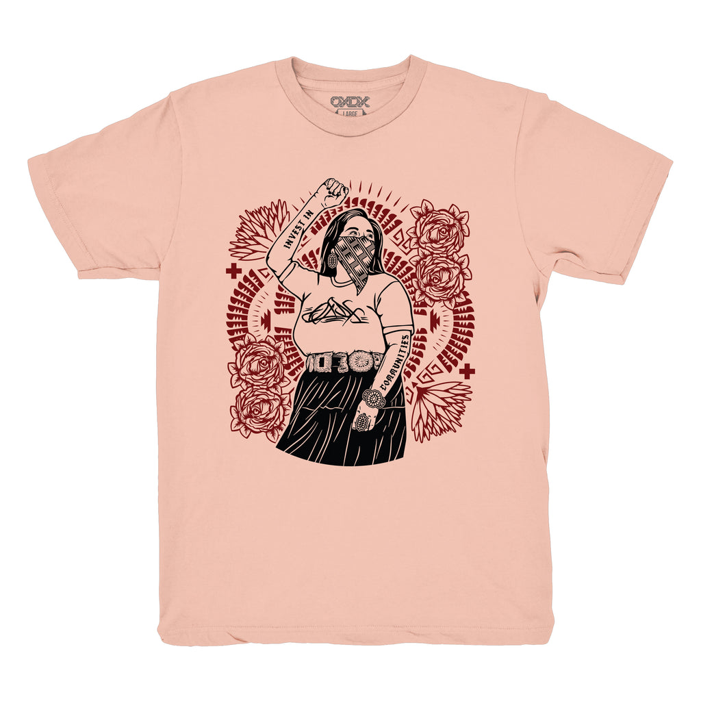 Invest in Communities - Desert Floral (Peach)