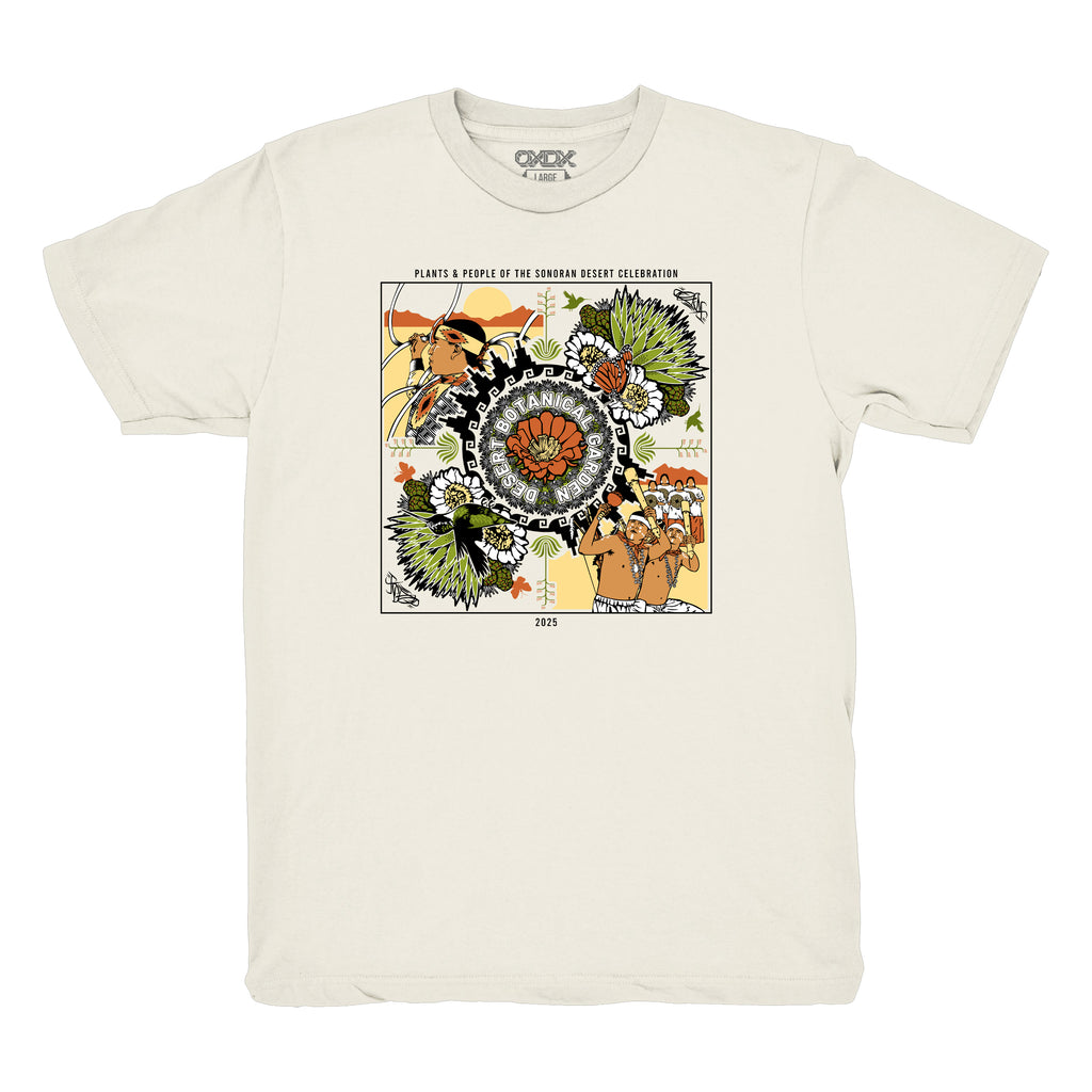 Desert Botanical Garden Plants & People Tee (Ivory)