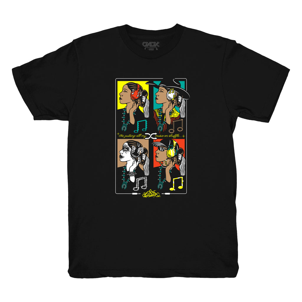 Shuffle Tee (Black)