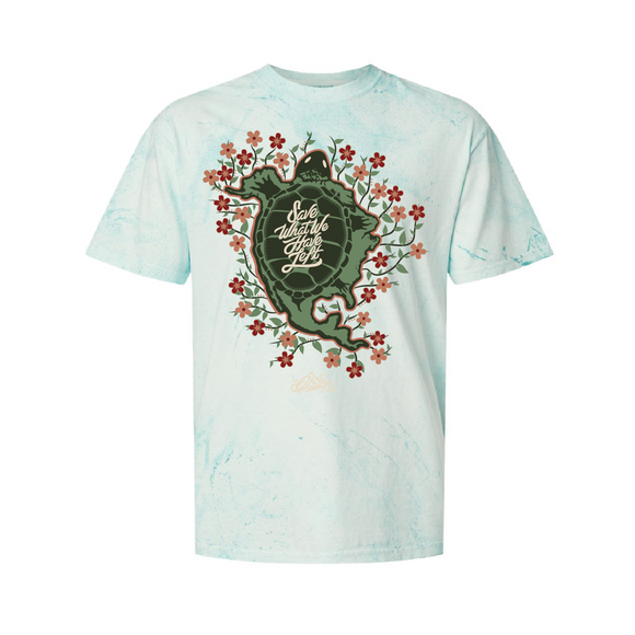 Turtle Island Tee (Seaglass)