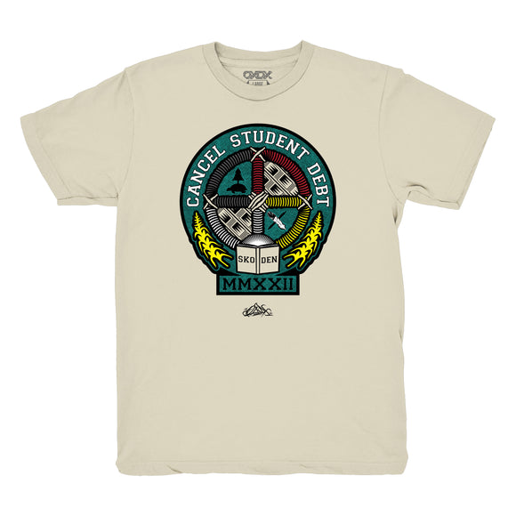 Cancel Student Debt Tee (Cream)