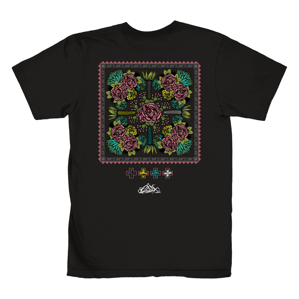 Desert Floral Tee (Black)