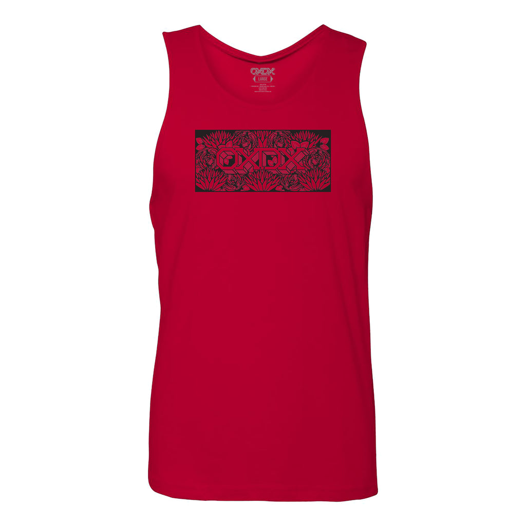 Desert Floral Tank (Red)