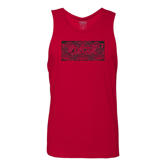 Desert Floral Tank (Red)