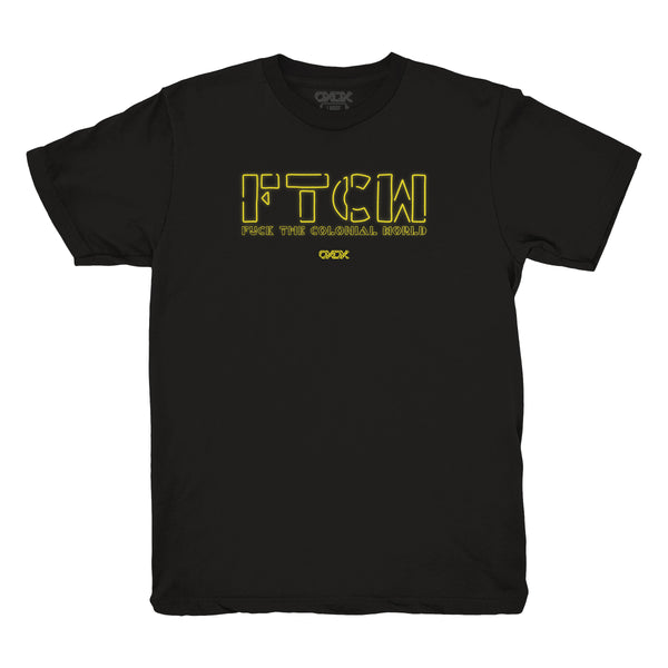 FTCW Neon Tee (Black) – OXDX Clothing