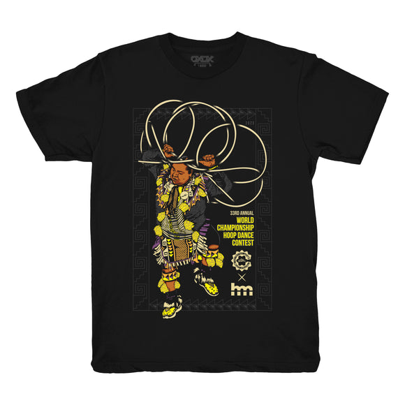 2023 Hoop Dance Championship Tee (Black)