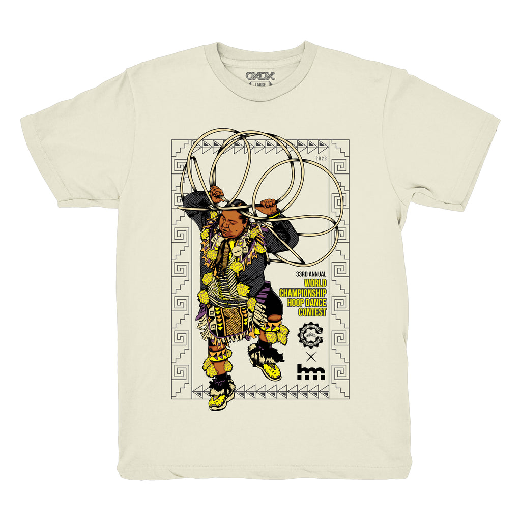 2023 Hoop Dance Championship Tee (Cream)