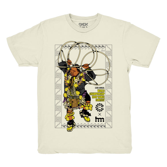 2023 Hoop Dance Championship Tee (Cream)