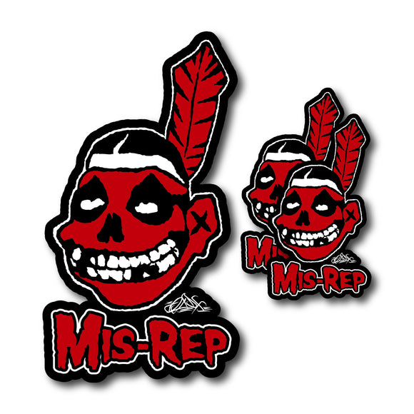 MIS-REP Sticker