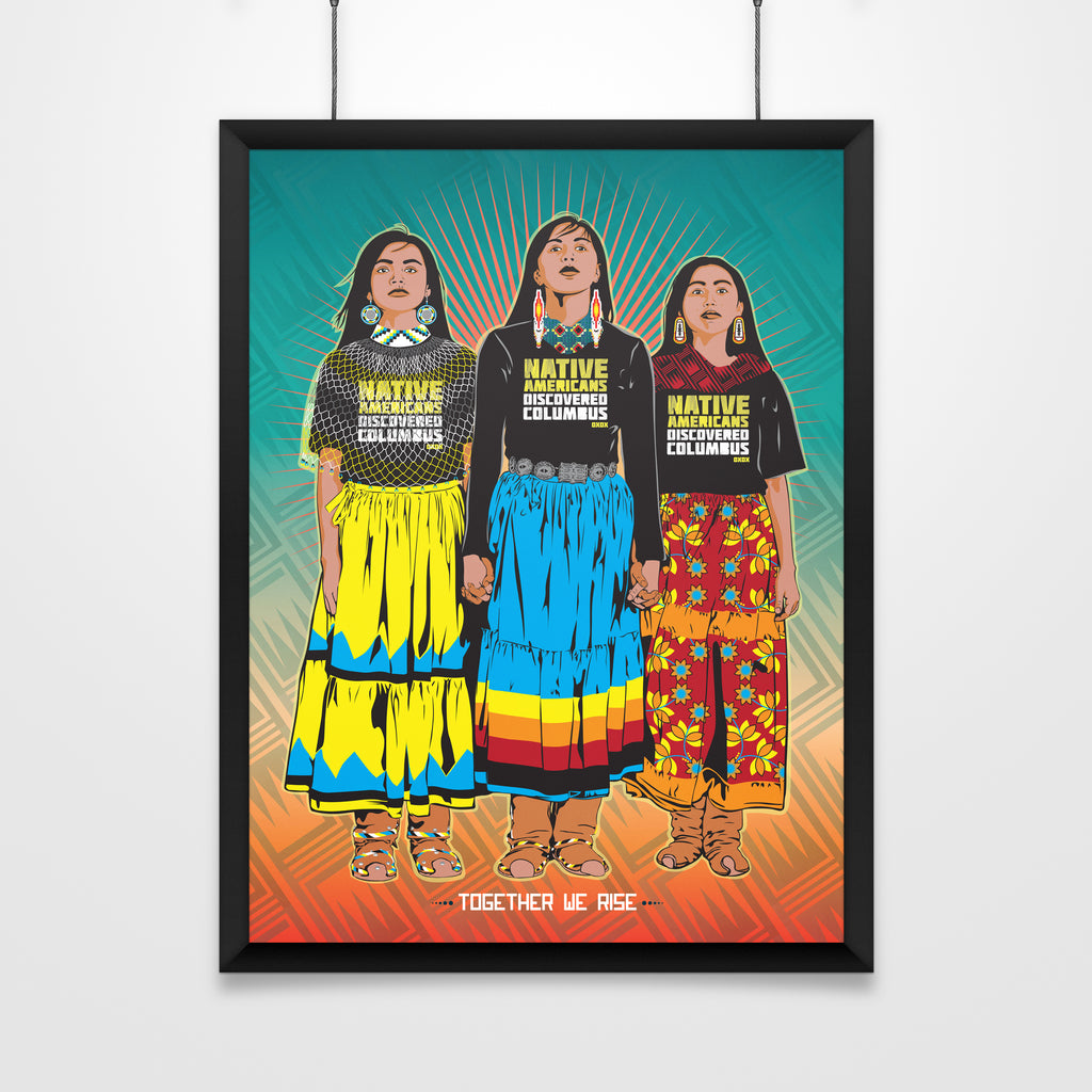 TOGETHER WE RISE (Art Print)